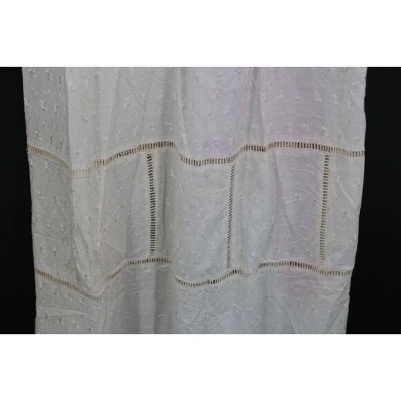 Vintage 3pc set The Mallory Allen Wardrobe Beautiful Ivory Embroidery Lace Maxi - Picture 12 of 16